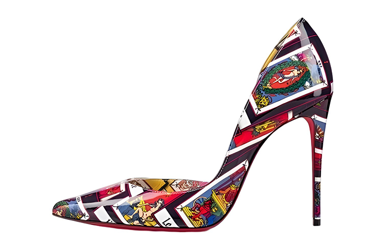 (Women) Christian Louboutin Pigalle 'Black Red' 3210323J546