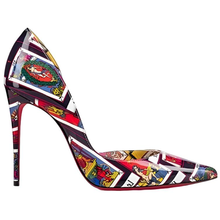 Order (W) クリスチャンルブタン ピガール 黒×赤 3210323J546