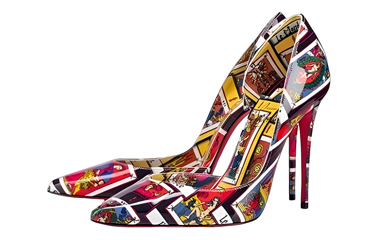 Lookbook (W) クリスチャンルブタン ピガール 黒×赤 3210323J546