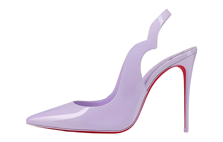 (Women) Christian Louboutin Pigalle 'Purple Patent' 3220303L249