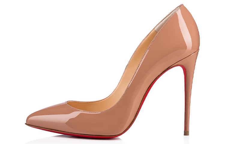 Buy (W) Christian Louboutin Pigalle Follies 100mm Pam Nud Kulit Lack 3140495PK1A