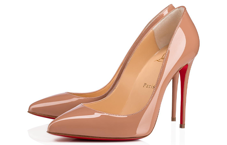 Lookbook (W) Christian Louboutin Pigalle Follies 100mm Pam Nud Kulit Lack 3140495PK1A