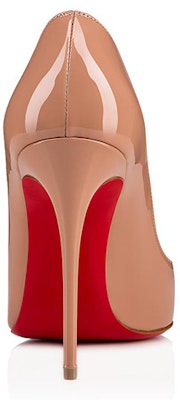 (Women) Christian Louboutin Pigalle Follies 100mm Pump Nude Patent Leather 3140495PK1A Shop (Women) Christian Louboutin Pigalle Follies 100mm Pump Nude Patent Leather 3140495PK1A