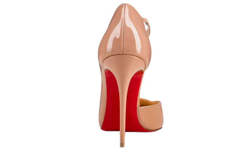 (W) Christian Louboutin Pigalle Follies Patent 'Nude' 圖 3