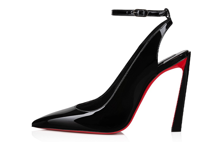 (Women) Christian Louboutin Pigalle Patent Leather Pumps 'Black 10cm Stiletto' 1230136B439