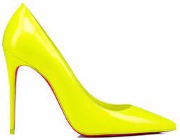 Order (W) Christian Louboutin Pigalle Lackleder Stilettos Gelb Spitz-Toe Slip-On 1231101Y324