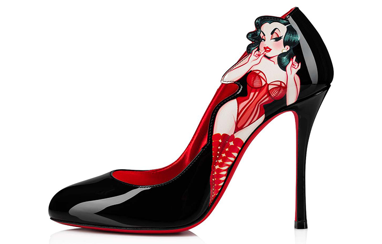 Buy (W) 克里斯汀·鲁布托 Pinupina '黑红' 1220200J953