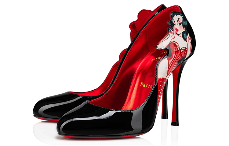 (W) Christian Louboutin Pinupina 'Black Red' 圖 3