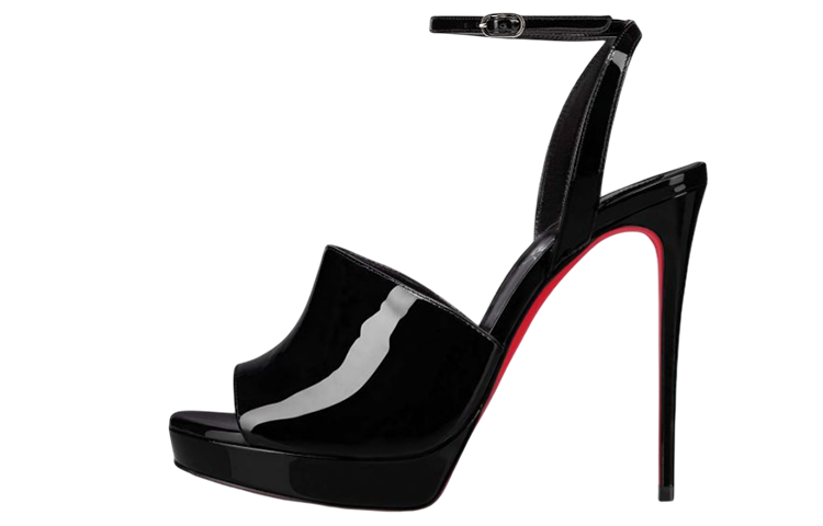 (Women) Christian Louboutin Platform Sandal 'Black' 1221130B439
