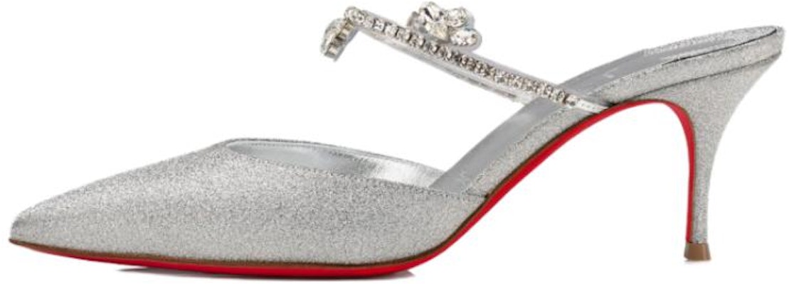 (Women) Christian Louboutin Pointed-Toe Buckle Stiletto 7cm 'Silver' 3220979S211 Buy (Women) Christian Louboutin Pointed-Toe Buckle Stiletto 7cm 'Silver' 3220979S211