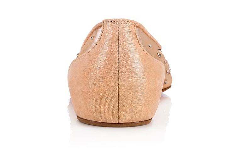 (W) Christian Louboutin Pointed-Toe Flats 'Brown' 圖 5