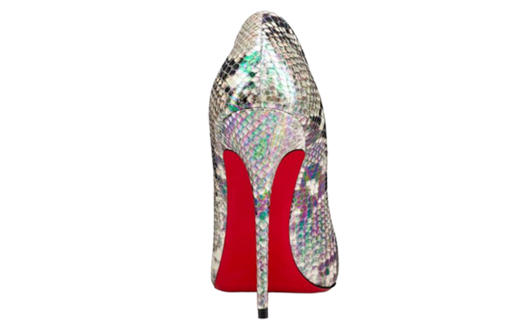(W) Christian Louboutin Pointed-Toe High Heels 'Silver' 圖 5