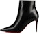 (W) Christian Louboutin Tumit Tinggi Runcing Kulit Kilat 'Hitam' 3190384