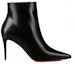 Order (W) Christian Louboutin Tumit Tinggi Runcing Kulit Kilat 'Hitam' 3190384