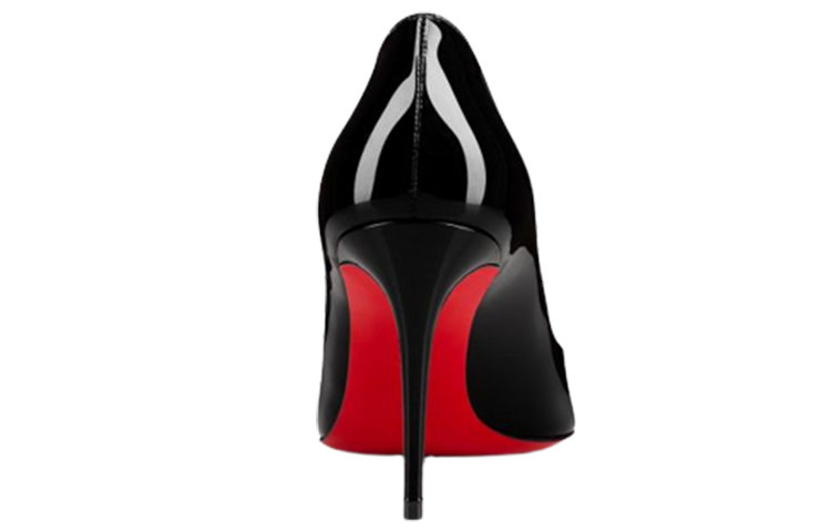Lookbook Christian Louboutin 漆皮尖頭時尚高跟鞋 女式 黑色