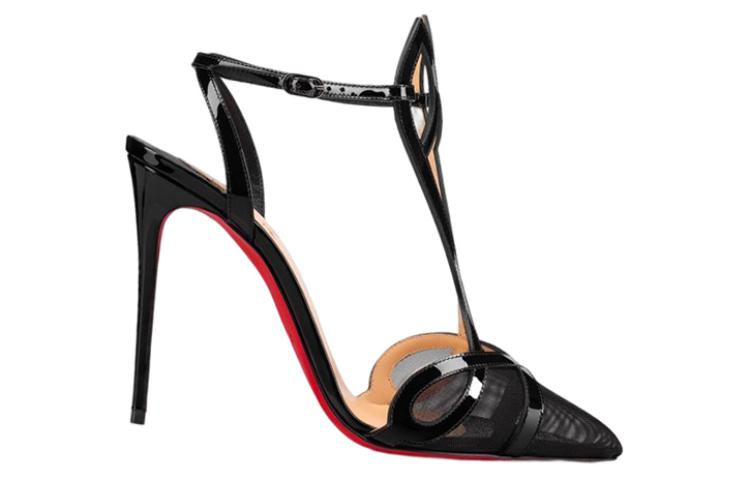 (W) Christian Louboutin Pointed-Toe Patent Pump 'Black Buckle' 圖 2
