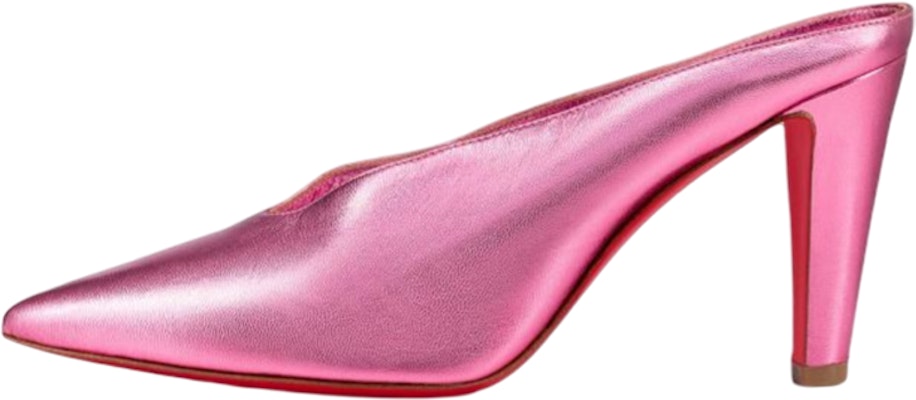(Women) Christian Louboutin Pointed-Toe Sandal 'Pink Leather' 1220807P681 Buy (Women) Christian Louboutin Pointed-Toe Sandal 'Pink Leather' 1220807P681