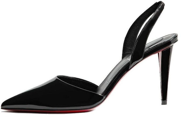 (Women) Christian Louboutin Pointed-Toe Slip-On Stiletto 'Black Calfskin' 3220414B439 Buy (Women) Christian Louboutin Pointed-Toe Slip-On Stiletto 'Black Calfskin' 3220414B439