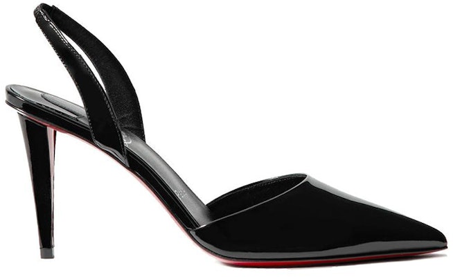 (Women) Christian Louboutin Pointed-Toe Slip-On Stiletto 'Black Calfskin' 3220414B439 Order (Women) Christian Louboutin Pointed-Toe Slip-On Stiletto 'Black Calfskin' 3220414B439