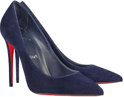 Shop (W) Christian Louboutin Spitze Slip-On Stiletto ''Blau'' 3221245U990
