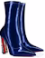 Order (W) Christian Louboutin Bot Sepatu Hak 10cm Ujung Lancip 'Biru' 32311295568