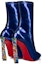Lookbook (W) Christian Louboutin But Bercorak Hujung Runcing 10cm 'Biru' 32311295568