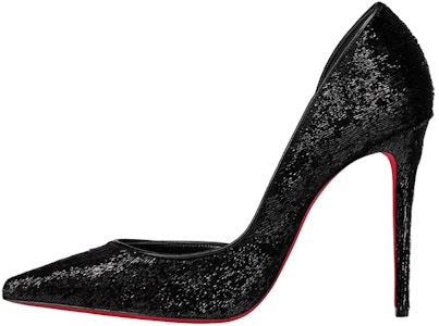 (W) Christian Louboutin Tacones de Aguja Punta Fina 'Terciopelo Negro' 3221143BK01 Buy (W) Christian Louboutin Tacones de Aguja Punta Fina 'Terciopelo Negro' 3221143BK01