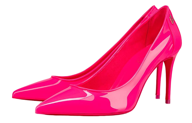 Order (W) Christian Louboutin Tacón de Aguja Punta Fina 'Charol Rosa' 1221056P732