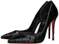 Lookbook (W) Christian Louboutin Tacones de Aguja Punta Fina 'Terciopelo Negro' 3221143BK01