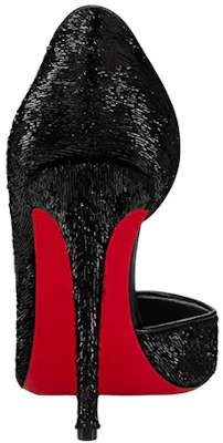 (W) Christian Louboutin Tacones de Aguja Punta Fina 'Terciopelo Negro' 3221143BK01 Shop (W) Christian Louboutin Tacones de Aguja Punta Fina 'Terciopelo Negro' 3221143BK01