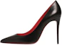 Buy (W) 크리스찬 루부탱 블랙 스틸레토 슬립온 (Christian Louboutin Black Stiletto Slip-on) 1210662J323