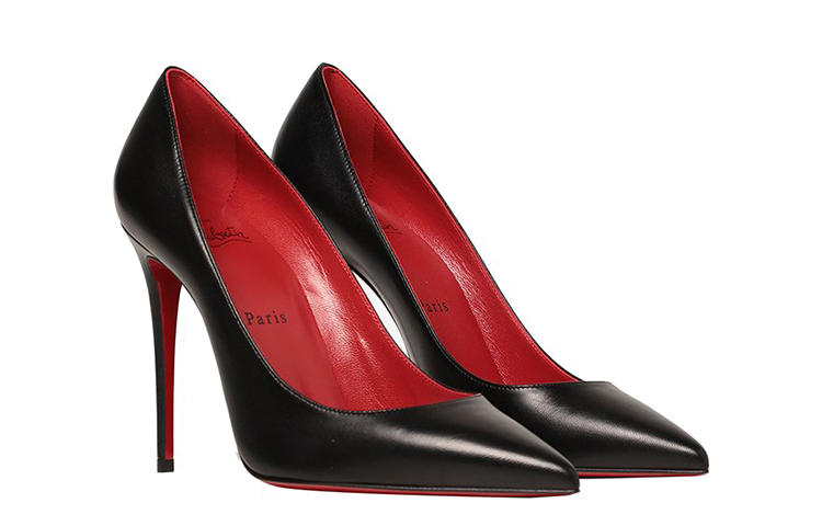 Lookbook (W) Christian Louboutin Tumit Runcing Slip-On Stiletto 'Hitam' 1210662J323