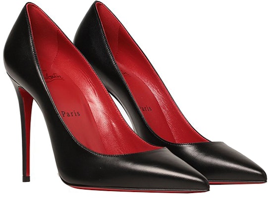 (W) Christian Louboutin Stiletto Runcing Tanpa Tali 'Hitam' 1210662J323 Lookbook (W) Christian Louboutin Stiletto Runcing Tanpa Tali 'Hitam' 1210662J323