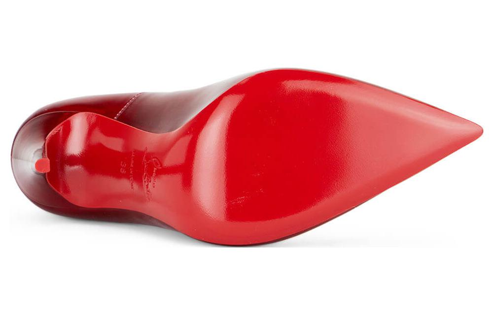 (W) Christian Louboutin Pointed Toe Slip-On Stiletto High Heels 12cm 'Red Sole' 圖 4