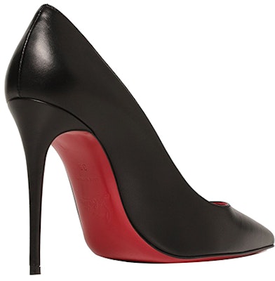 (W) Christian Louboutin Stiletto Runcing Tanpa Tali 'Hitam' 1210662J323 Shop (W) Christian Louboutin Stiletto Runcing Tanpa Tali 'Hitam' 1210662J323