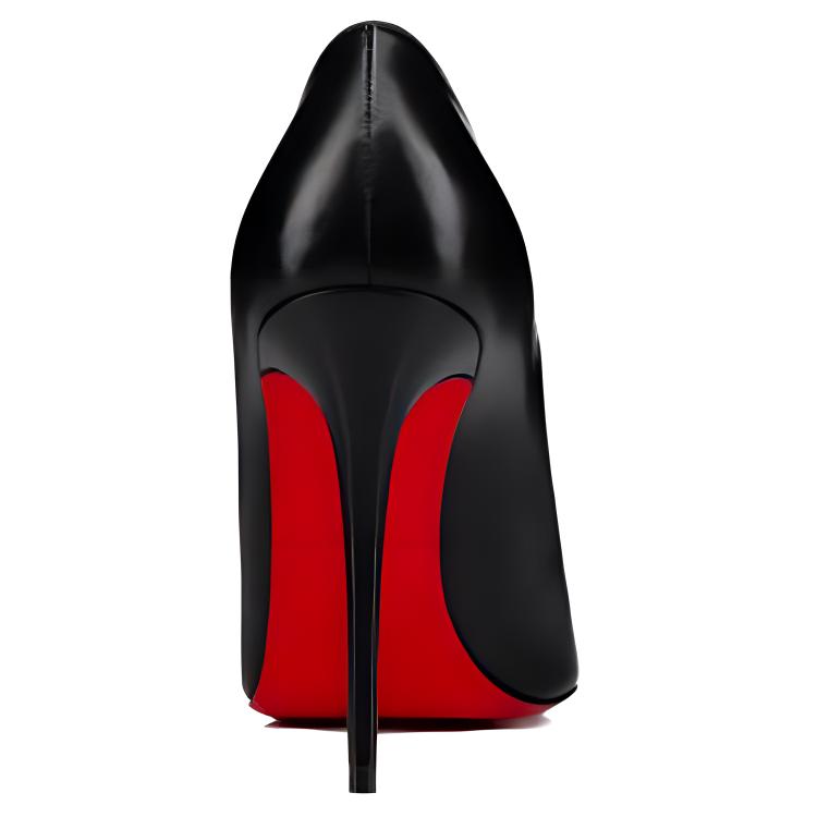 Purchase (W) Christian Louboutin Tumit Runcing Slip-On Stiletto 'Hitam' 1210662J323