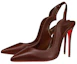 Order (Women) Christian Louboutin Pointed Toe Stiletto 'Deep Brown Leather' 3220465N249