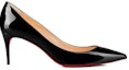 Order (W) Christian Louboutin Tumit Tinggi Runcing 'Hitam Coklat Merah' 3191451BK01