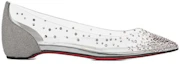 Order (Women) Christian Louboutin PVC Flat Pointed Slip-On 'Transparent' 1220711S281