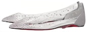 Lookbook (W) Christian Louboutin PVC Kasut Rata Bertitik 'Telus' 1220711S281