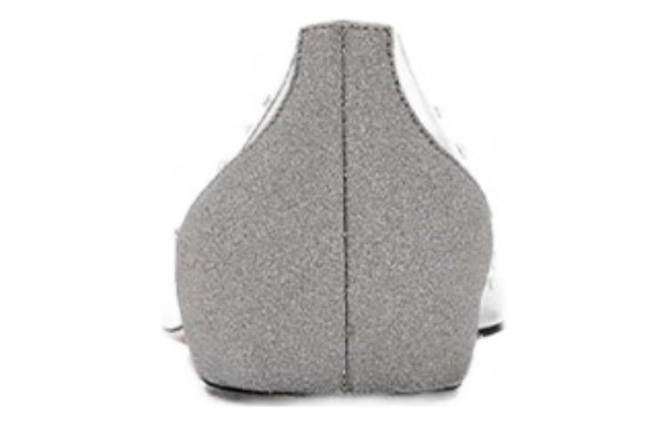 Purchase (Women) Christian Louboutin PVC Flat Pointed Slip-On 'Transparent' 1220711S281