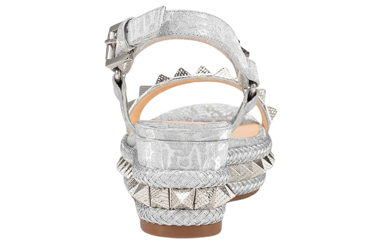 (W) Christian Louboutin Pyraclou 'Silver' 圖 3