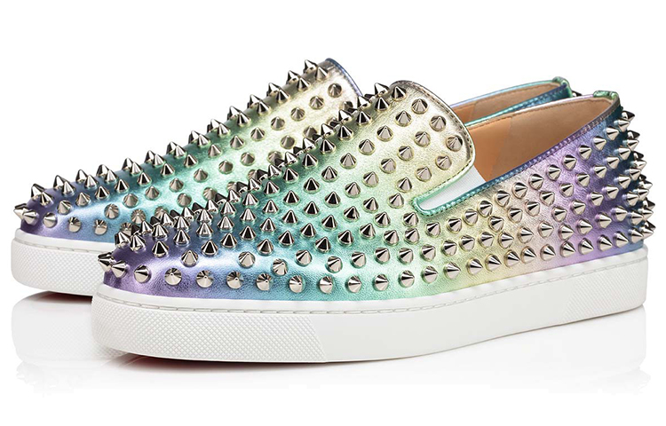 (W) Christian Louboutin Roller Boat 'Silver' 圖 2