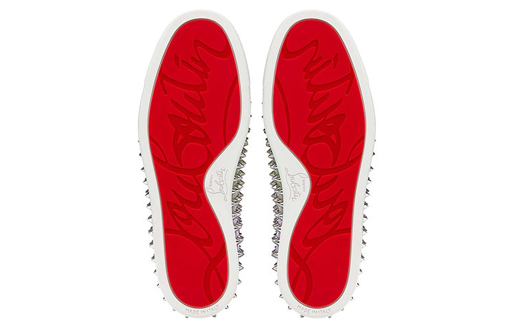 (W) Christian Louboutin Roller Boat 'Silver' 圖 5