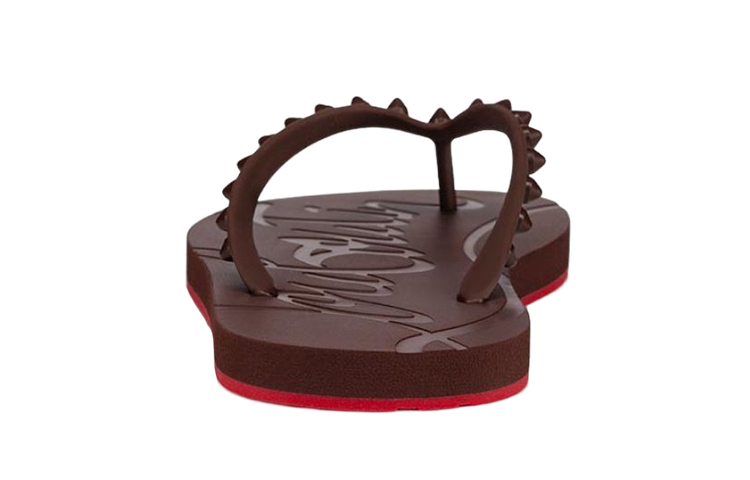 (W) Christian Louboutin Rubber Slide 'Brown' 圖 3