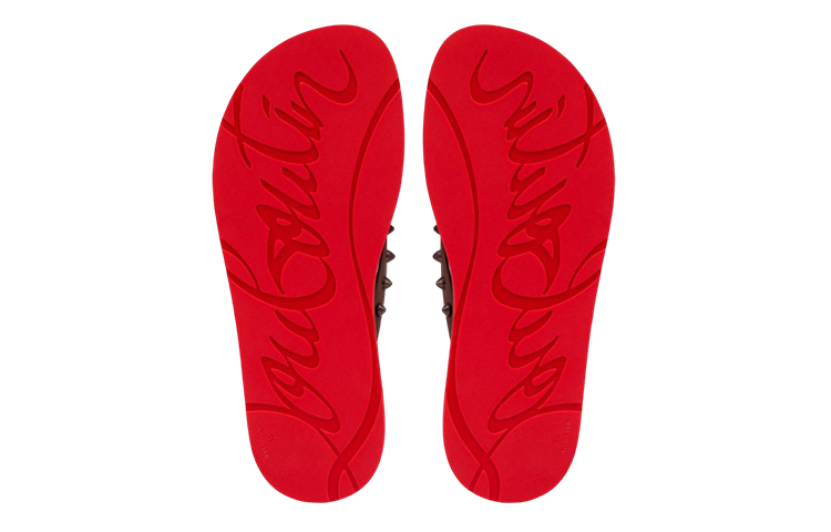 (W) Christian Louboutin Rubber Slide 'Brown' 圖 4