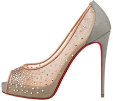 (Women) Christian Louboutin Sandal 'Beige Sheer' 1220691S245 (Women) Christian Louboutin Sandal 'Beige Sheer' 1220691S245