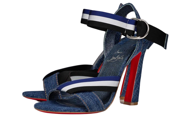 (W) Christian Louboutin Sandal 'Blue Denim' 圖 2