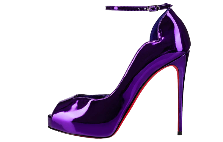 Buy (Women) Christian Louboutin Sandal 'Mirror Fashion Purple Leather' 1220532U844