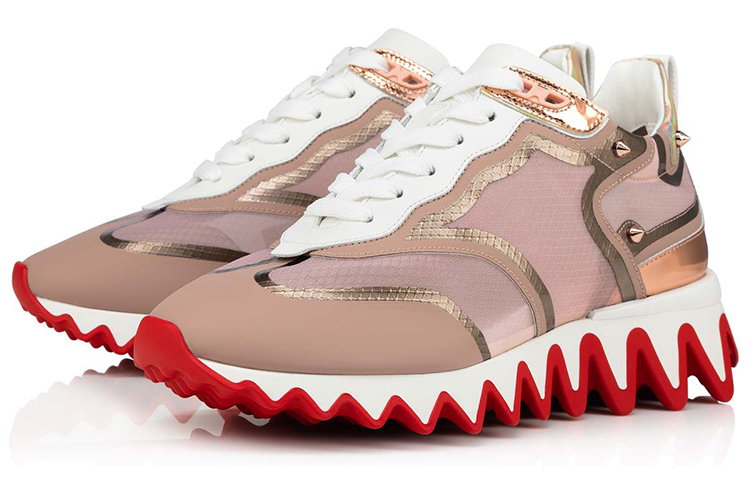 (W) Christian Louboutin Sharkina Flat Rate Fly 'Desert Metal Brown' 圖 2